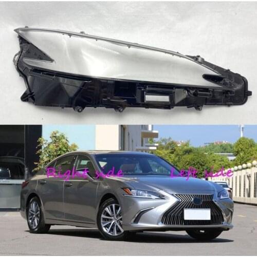 Car Headlamp Lens For Lexsu ES200 ES260 ES300 ES350 2018 2019 2020 Car Headlight cover Headlamp Lens Auto Shell Cover