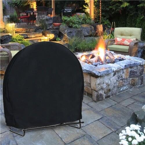 BBQ Cover Waterproof Outdoor Anti Dust Grill Cover Garden Yard Rain Protector For BBQ Accessories Black Barbecue Grill Cover