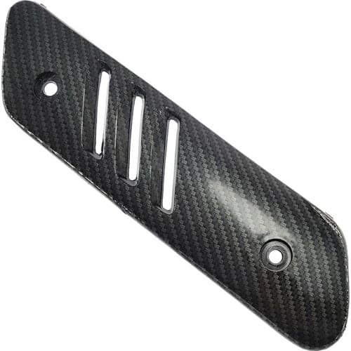 For HONDA DIO50 AF17/AF18/AF27/AF28 Motorcycle Scooter Imitation Carbon Fiber Muffler Insulation Cover Muffler Exhaust Pipe Cap