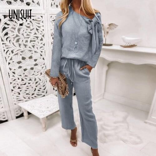 Women Solid Suits Autumn long Sleeve Sweatshirt Drawstring Hoodie High Waist Loose Pants Outfit 2021 Fashion Casual 2 Pieces Set