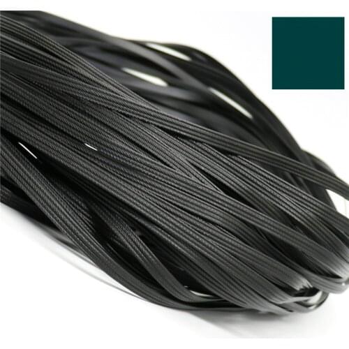 Hot sale Coffee gradient flat synthetic rattan weaving material plastic rattan for knit and repair chair table synthetic rattan