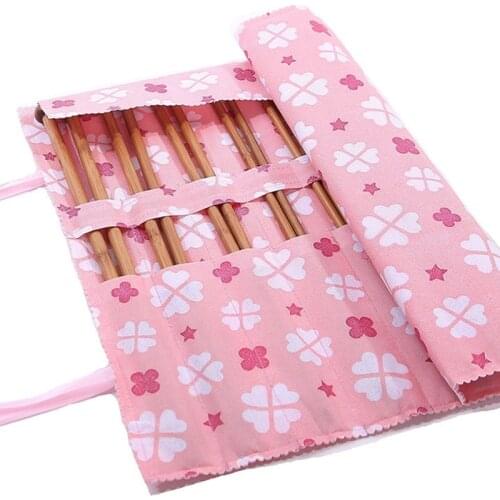 Hot 36Pcs Bamboo Knitting Needles Set 18 Sizes Sweater Knitting Needles Hooks Set Weave Sewing Accessories 2.0mm-10.0mm