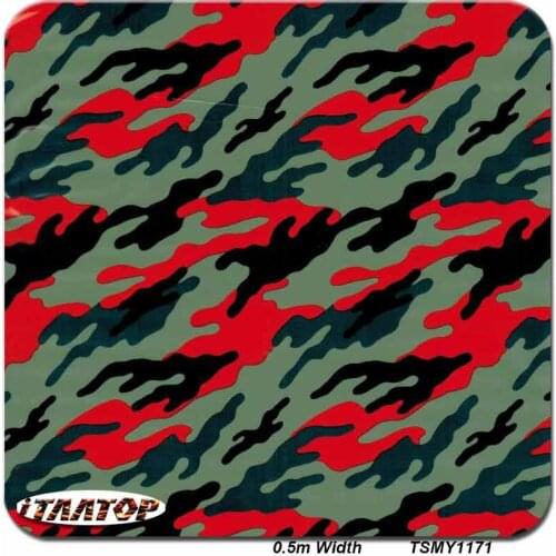 ITAATOP hydro film TSMY1171 0.5m*2m Hydro Printing Film Camouflage PVA Water Transfer Printing Film