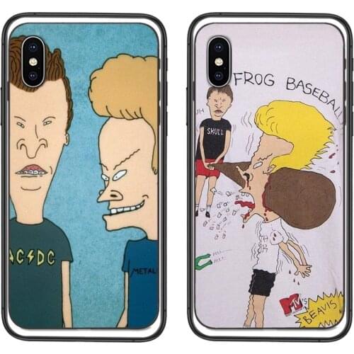 Soft TPU Phone Skin Case For Huawei Honor 8A 8C 8X 9 9A 9I 9X 10 10I 10X 20 20I 20S V10 V40 Lite P9 Beavis And Butthead