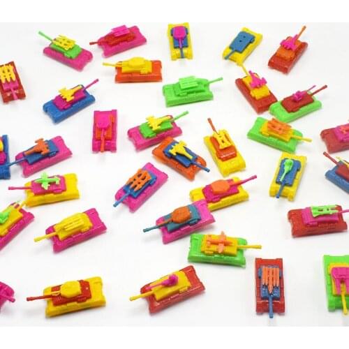 New Style Plastic Tank Gacha Funny Little Toys Periphery Finished Goods Model The Little Boy Toys