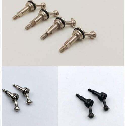 2PCS Upgrade Universal Metal Drive Shaft Kit CVD Joint Transmission Shaft For RC Car MINI-Q MINI-Z IW04M