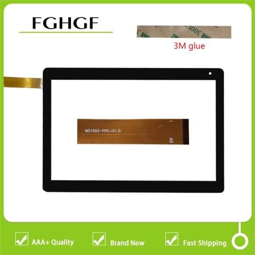 Original New 10.1" inch Touch Screen Panel Digitizer Glass Sensor Replacement For MS1003-FPC-V1.0