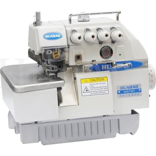 747 Four thread overlock sewing machine overlocking machine overlocking machine electric industrial sewing machine household
