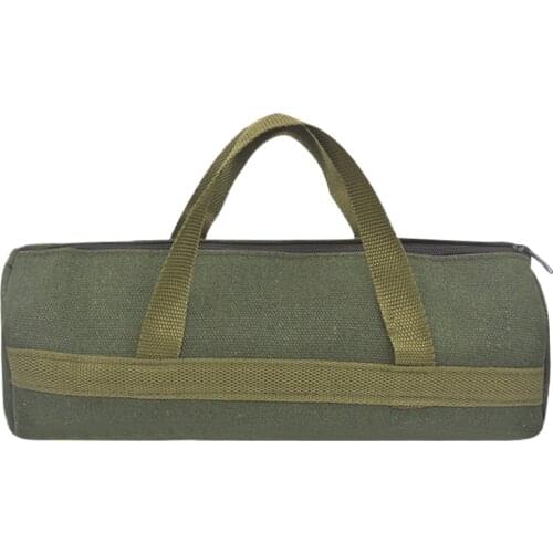 Thickened Canvas Tool Pouch for Electrician Screwdriver Pliers Repair Hand Tools Portable Electrical Tool Storage Organizer Bags