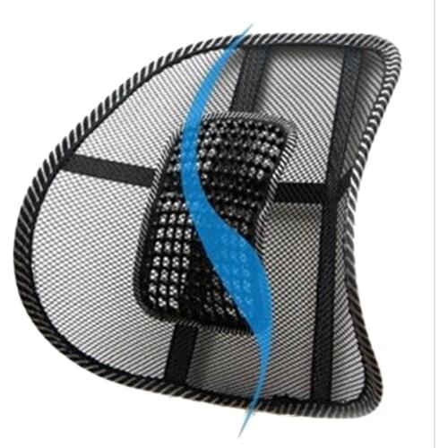 Universal 12V Auto Electric Massage Car Waist Seat Back Cushion Support Protection Lumbar Backrest Vehicle Interior Supplies