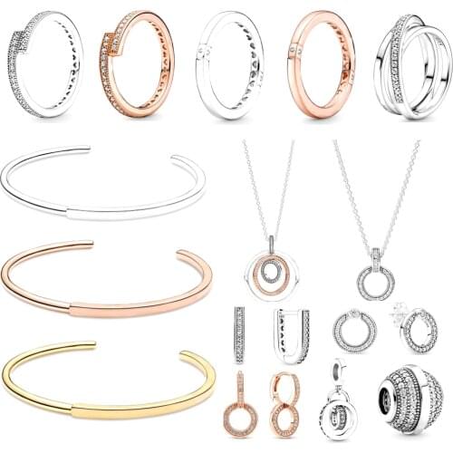 NEW 2021 100% 925 Sterling Silver Pre-Autumn 2021 Collection Preview Charm Pendant Fit DIY Original Bracelet Jewelry Fshion Gift