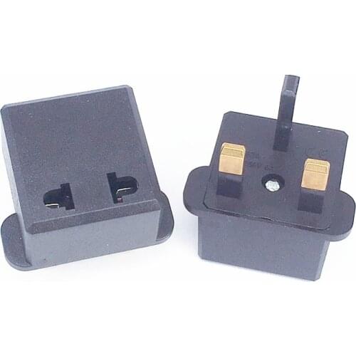 UK Plug Power Adapter Japan China CN US European EU To UK British Travel Adapter Electrical Plug Charger Socket AC Converter