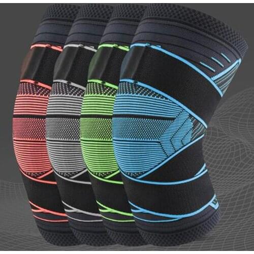 1Pcs Sports Knee Warm Compression Leggings Basketball Football Volleyball Mountaineering Running Patella Protector