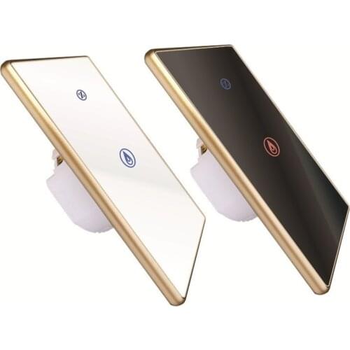 Tuya APP Smart WIFI Glass Touch Remote Control Timing Switch Panel Remote Control ALEXA Voice Smart Switch