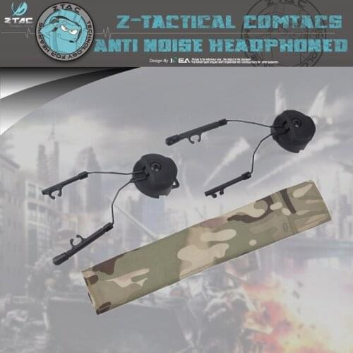 Z-TAC Helmet Accessories Type Headset Holder Fast Rail Adapter Z147
