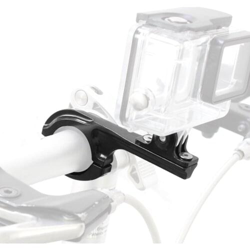 Bicycle Motorcycle Handlebar Bar Clamp Seatpost Mount Bike Holder Adapter Aluminum Alloy CNC for Gopro Hero 8 7 6 5 SJCAM Camera
