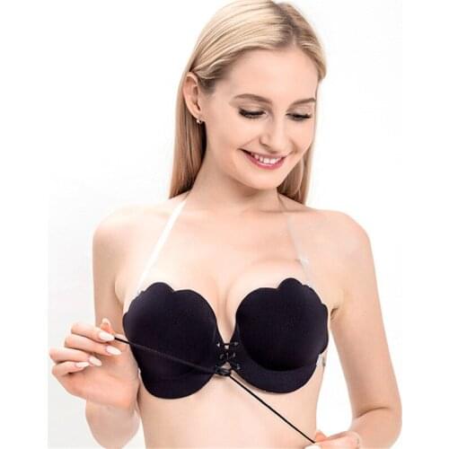 Push Up womens underwear Invisible Bra Women Sexy Bra Self Adhesive Strapless Bandage Seamless Bra Silicone Lifting Sticky Bra