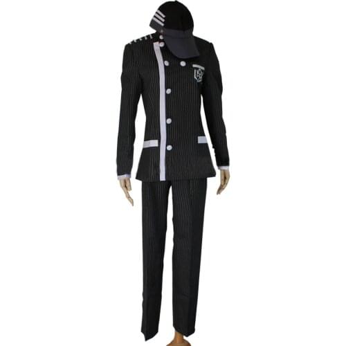 2018 Danganronpa V3 Killing Harmony Saihara Shuichi Super Detective Cosplay Costume