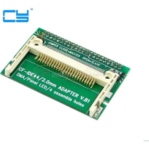 5pcs CF a 44 Pin IDE Adapter Feminino, CF PARA 2.5 IDE Converter Frete gratis