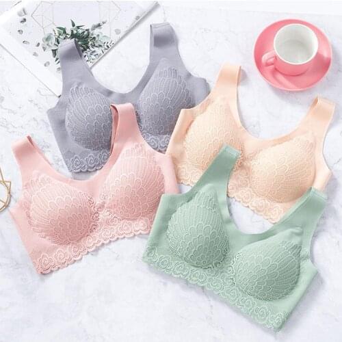 Seamless Bras for Women Wireless Push Up Bras Brassiere Shockproof ABCD Cup Bras Women Underwear Femme Lingerie sutian feminino