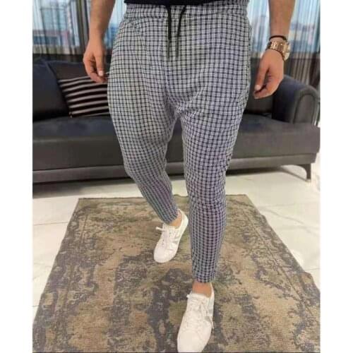 2021Streetwear Mens Fitness Clothing Hip Hop Casual Male Track Pants Joggers Trousers Fashion Harajuku Striped Pants