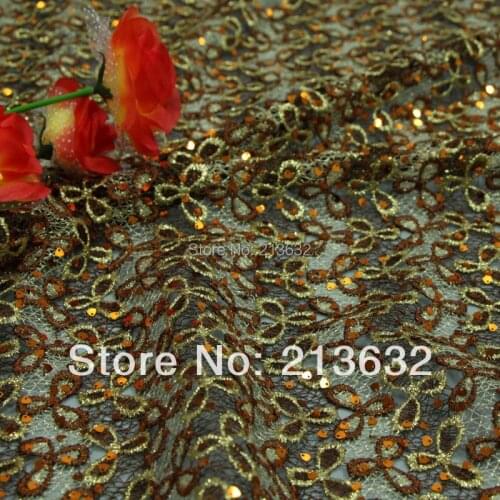 D po76 luxury Home textile embroidery fabric Professional bead piece embroidery processing Embroidered cloth electronic Best new