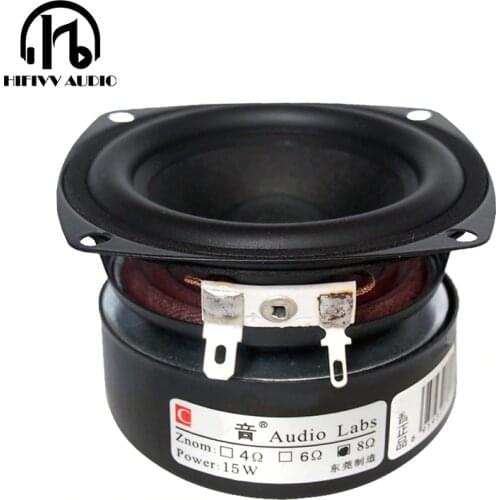 3 inch Full Range Speaker Full frequency speaker paper cone Aluminum bullet Casting Aluminum Basket 4ohm 8ohm 20W