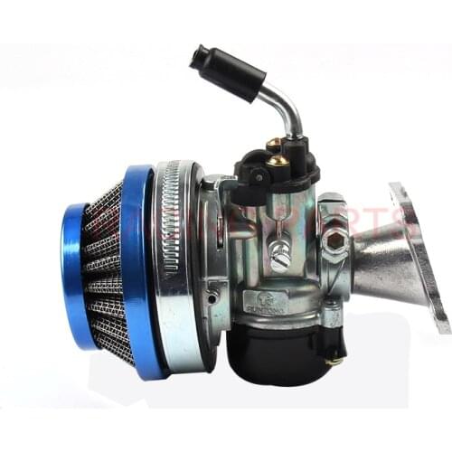 37cc Racing Water Cooled Carburetor Air Filter Kit For 2 Stroke 47cc 49cc 50cc 60cc Mini Dirt Pocket Bike ATV Quad