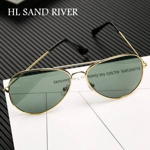 Classic Pilots mirror sunglasses grey and green lens oval Retro UV 400 sunglasses boys and girls sunglasses unisex sunglasses