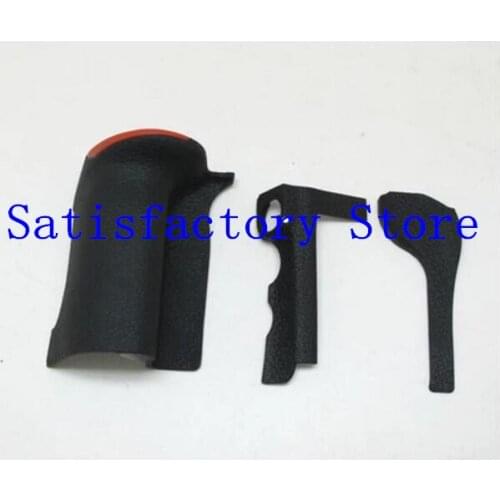 A Set of 3PCS New original Bady rubber (Grip+left side+thumb) repair parts For Nikon D500 SLR