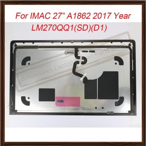 Original New 5K For IMAC 27" A1862 LCD Screen Display Assembly LM270QQ1(SD)(D1) LM270QQ1 SDD1 2017 Year MQ2Y2 EMC3144