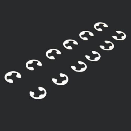 RC AXIAL Metal AXA1393 E2.5 e-clip 12P For 1:10 4WD Rock Racer Yeti 90026