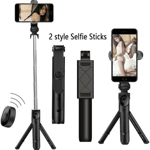 With Bluetooth-compatible Remote for Smartphone Selfie Stick 3in1 Selfie Stick Phone Tripod Extendable Monopod Universal tripod