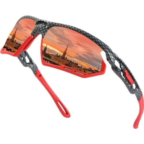 Punk Sunglasses Men Sports Polarized Eyewear Outdoor Windproof Sand Glasses Driving Glasses Fishing Anti-UV Protection Glasses