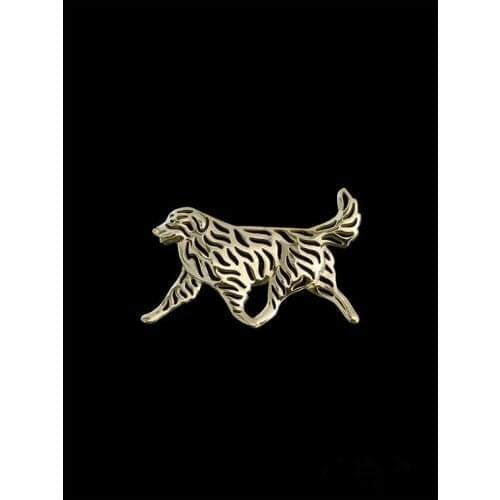 Trendy Bernese Mountain brooch silver plate animal fashion jewelry