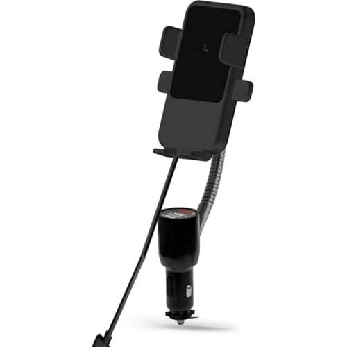 Intelligent Cigarette Lighter Dual USB Smart Fast Charger Car Wireless Charging Universal Navigation Mobile Phone Bracket Holder