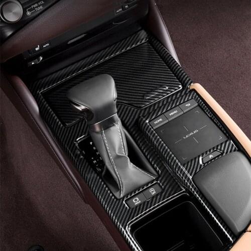Car Gear Shift Panel Protection Cover Interior Decoration Sticker Styling Accessories For Lexus ES260 ES300 ES350 2018 2019 2020