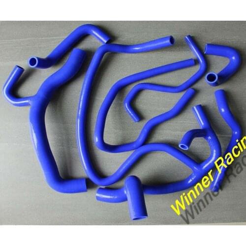 Yellow / blue silicone hose for Renault Clio MK1 16S / Williams MT 1.8L/2.0L 16V F7R