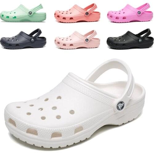 Similarfree Women Sandals For Summer 2021 New Arrivals Clogs For Men Breathable Platform Slippers Size 36-44 Couple Sandalias