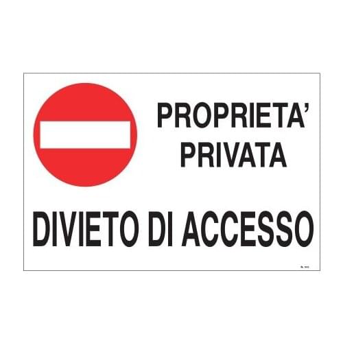 SIGN FOR ALL. PROPRIETARY PRIVATE