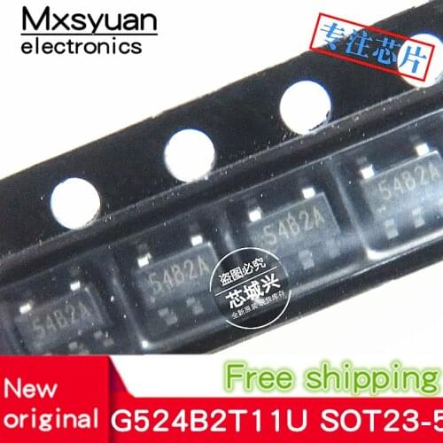 10PCS~100PCS/LOT G524B2T11U G524B2T11 54B2I 54B2D 54B2A SOT23-5 New original In stock