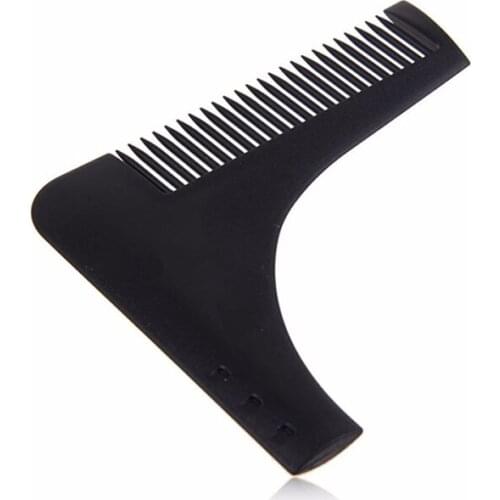 2017 1PC Beard Bro Beard Shaping Tool styling template shaping comb for hair Beard trim template beard modelling tools