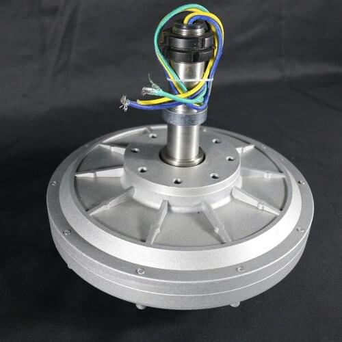 30W-100W 200 300 500RPM 12V 24VDC Permanent Magnet Alternator Coreless Maglev Generator Motor For Vertical Wind Turbine