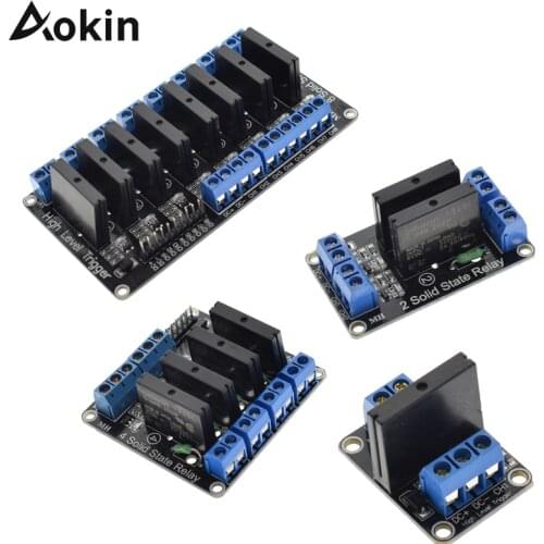 5V High Level Trigger One Two Four Eight 1 2 4 8 Channel Relay Module Interface Board PIC AVR DSP ARM MCU Shield For arduino