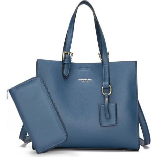 Annmouler New Women Handbag Pu Leather Shoulder Bag Elegant Crossbody Bag Quality Top-handle Tote Purse