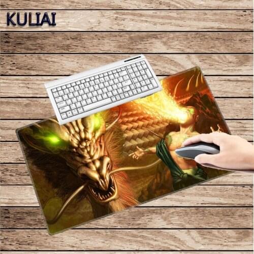 XGZ Fantasy Art Anime Wallpaper Mouse Pad Rectangular Rubber Dense Seam 300X700X3MM Gaming Mouse Player Game Keyboard Mat
