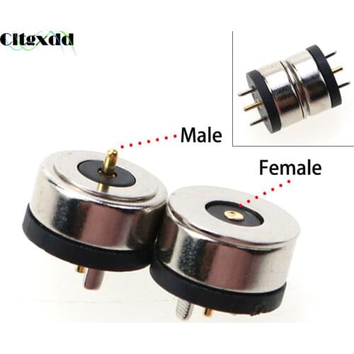 10pcs Magnet Connector 5A High Current Strong Magnetic LED Light Power Socket Magnetic DC Smart Water Cup Charging Connector