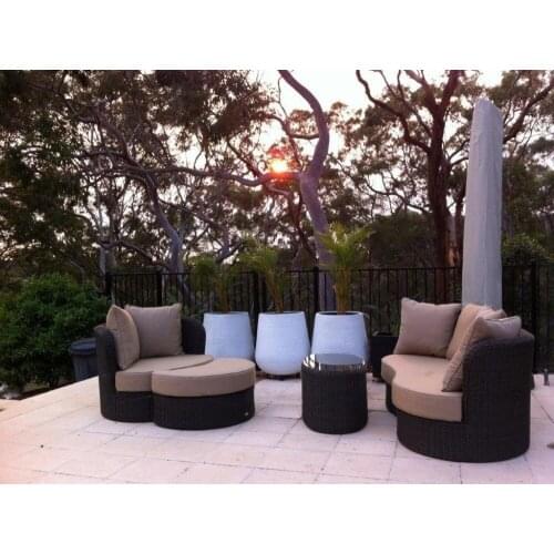 Trade Assurance discount used contemporary outdoor bali pvc rattan furniture