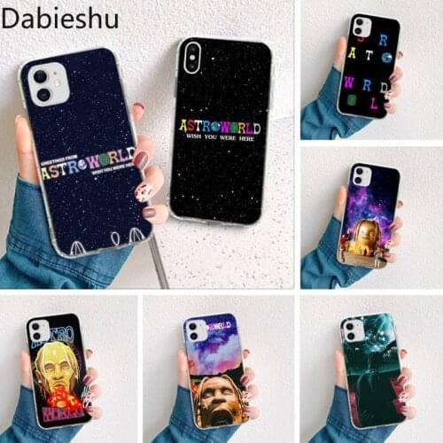 Travis Scott Astroworld Soft Phone Case Cover for iPhone 11 pro XS MAX 8 7 6 6S Plus X 5S SE 2020 XR cover