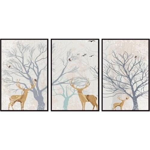 Factory wholesale (No Framed) Modern abstract landscape Canvas Print On Canvas Printing Wall Pictures 12YM-A-580